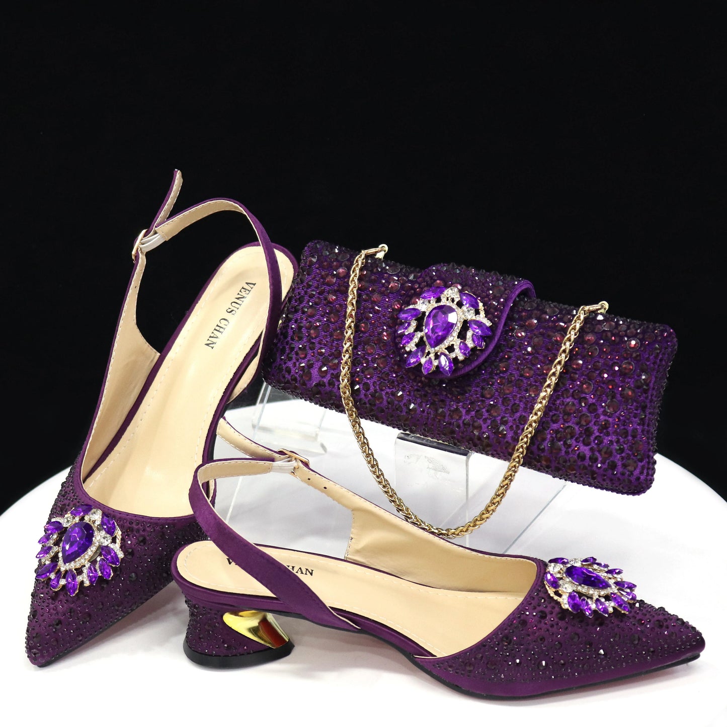 Ladies Shoes and Bags To Match Set ED1291