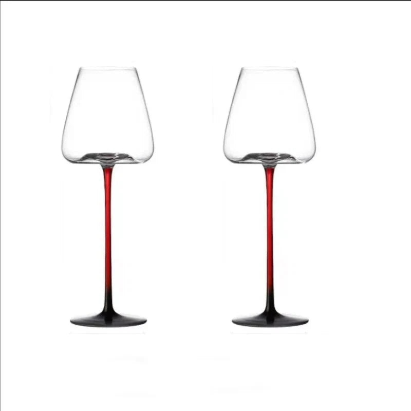 JUSTINLAU Collection Goblet Wine Glass Handmade Crystal Home High Value Goblet High Grade Wine Glass Wedding Party Birthday Gift