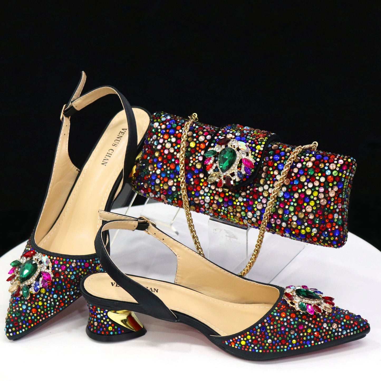 Ladies Shoes and Bags To Match Set ED1291