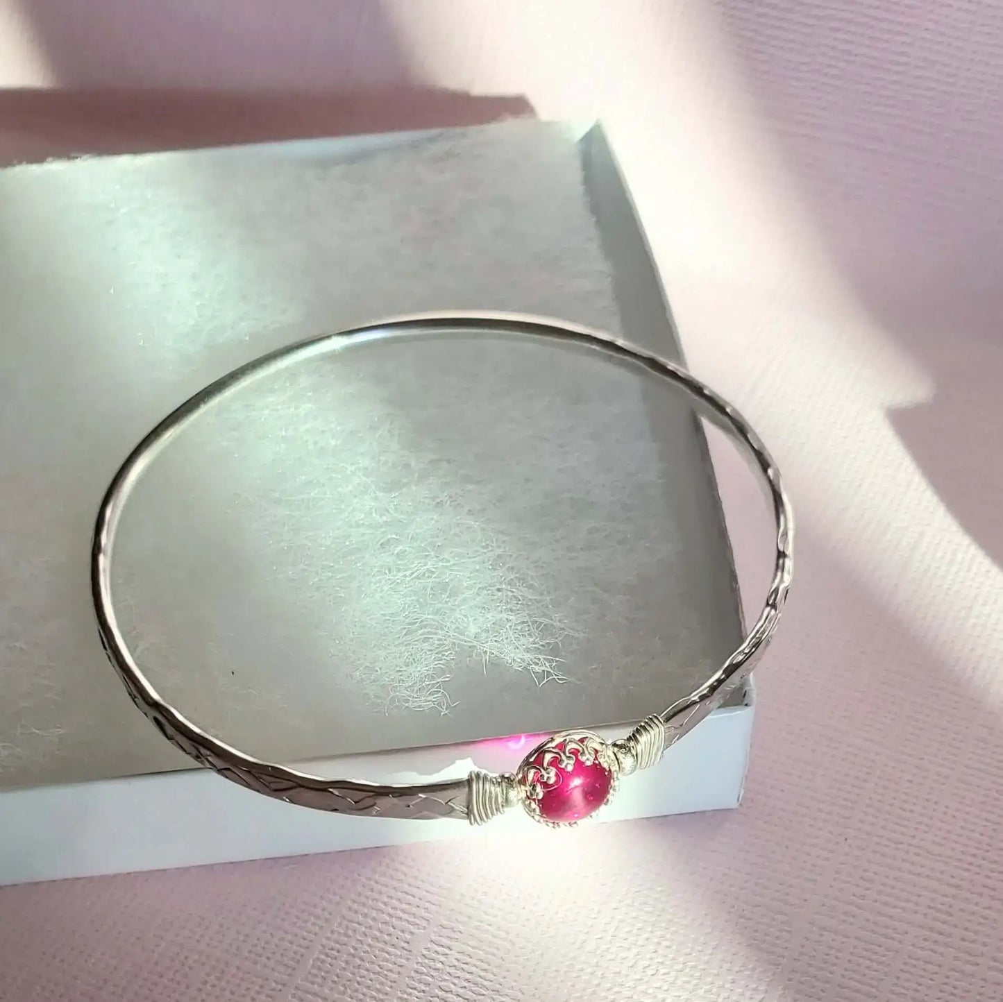 The Ruby Crown Bangle