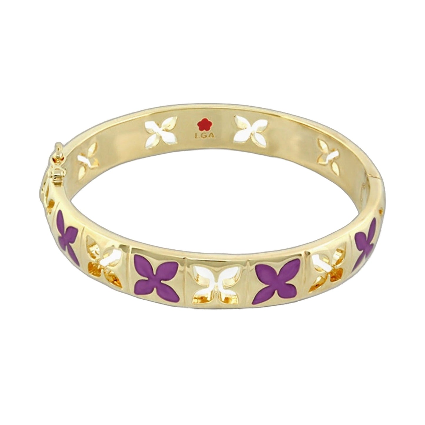 Floral Knight Stackable Bangle