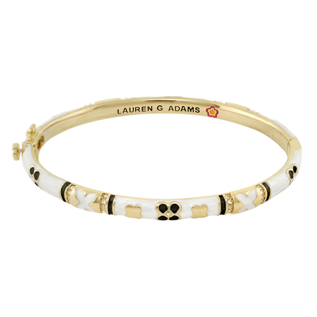 Floral Knight Stackable Bangle