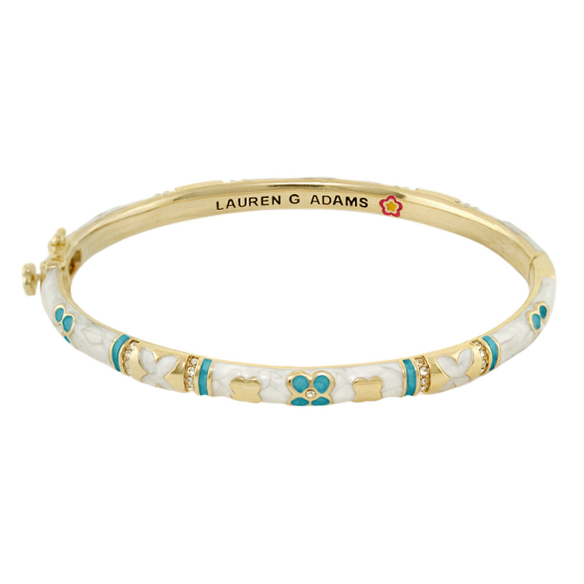 Floral Knight Stackable Bangle