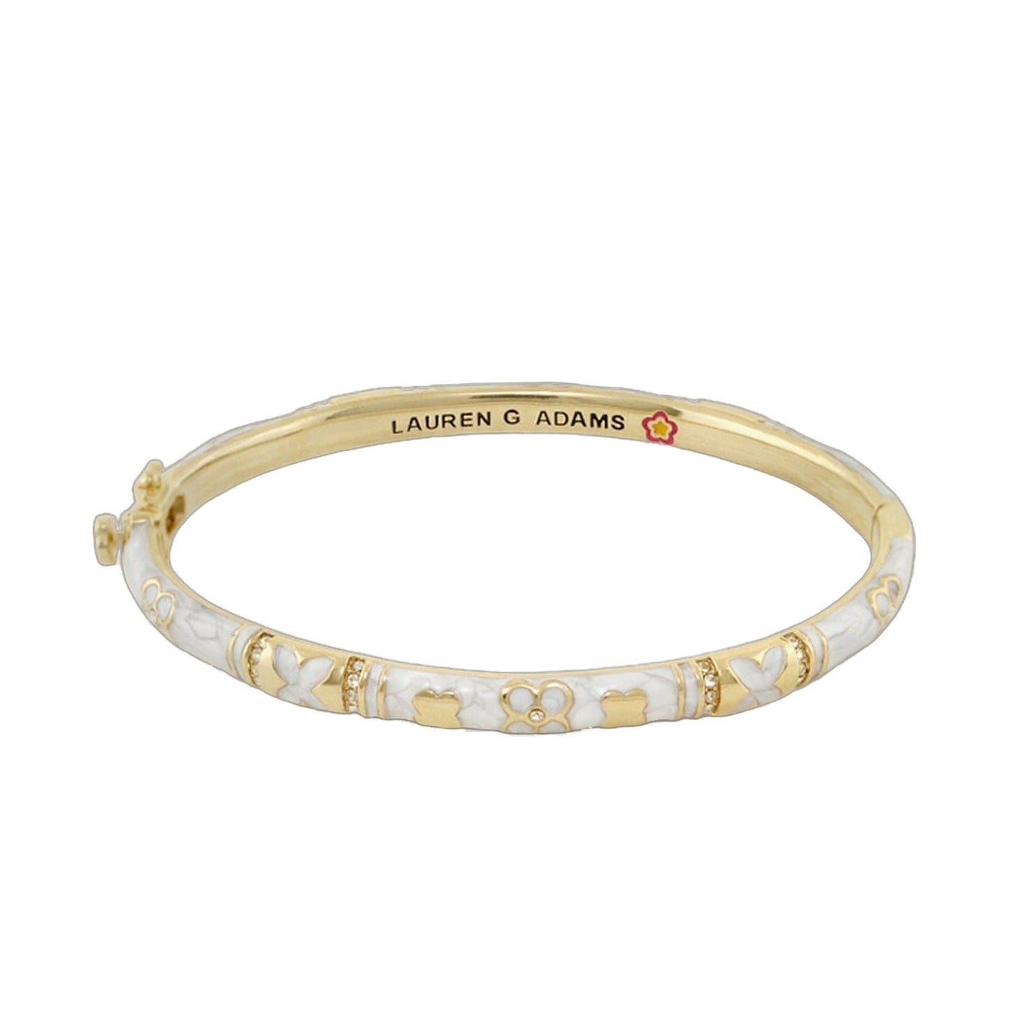 Floral Knight Stackable Bangle