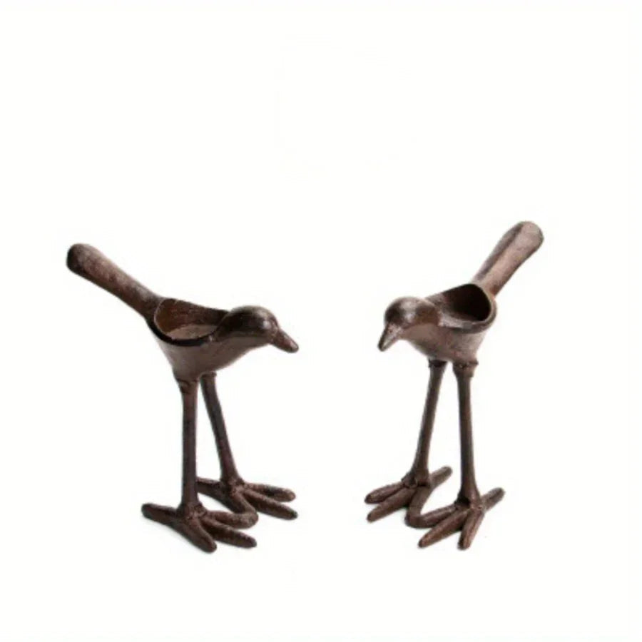 Candlestick - Retro Cast Iron 2PCS