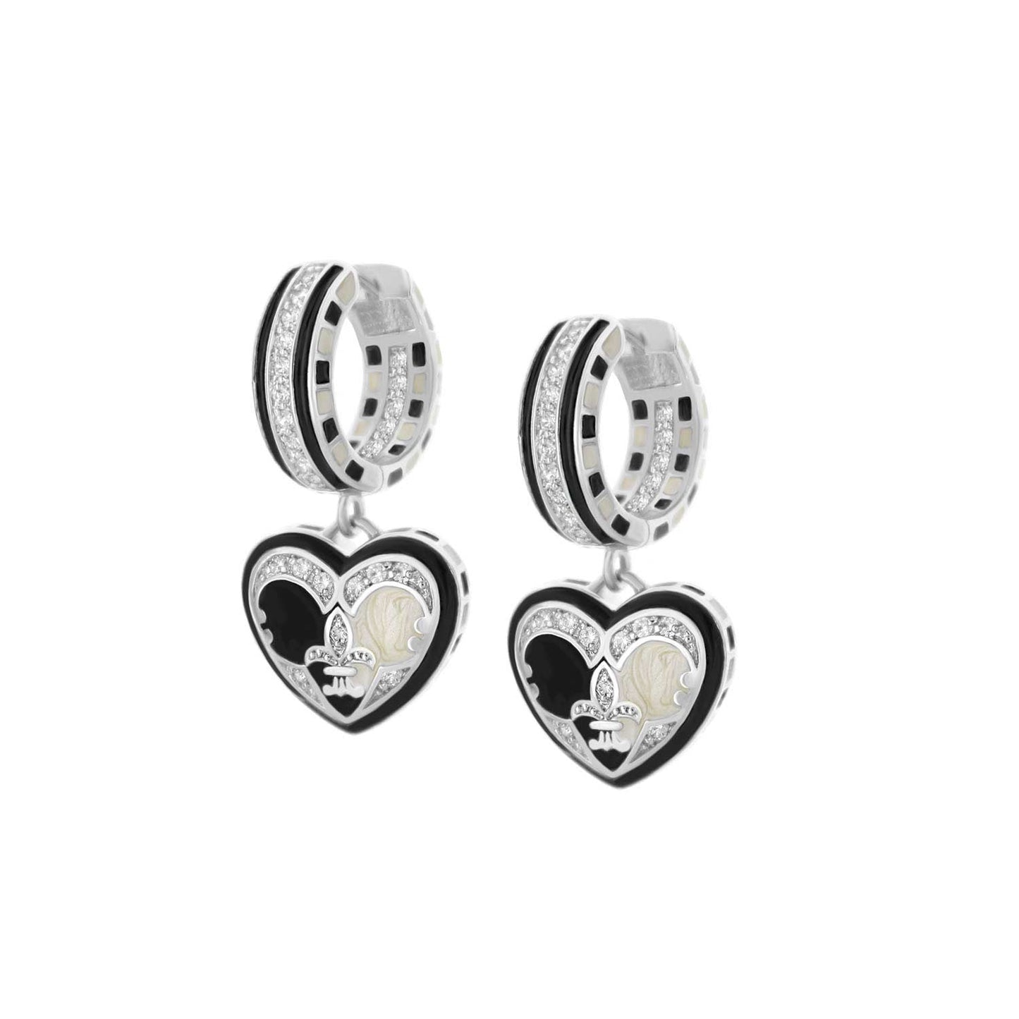 Renaissance Heart Earrings