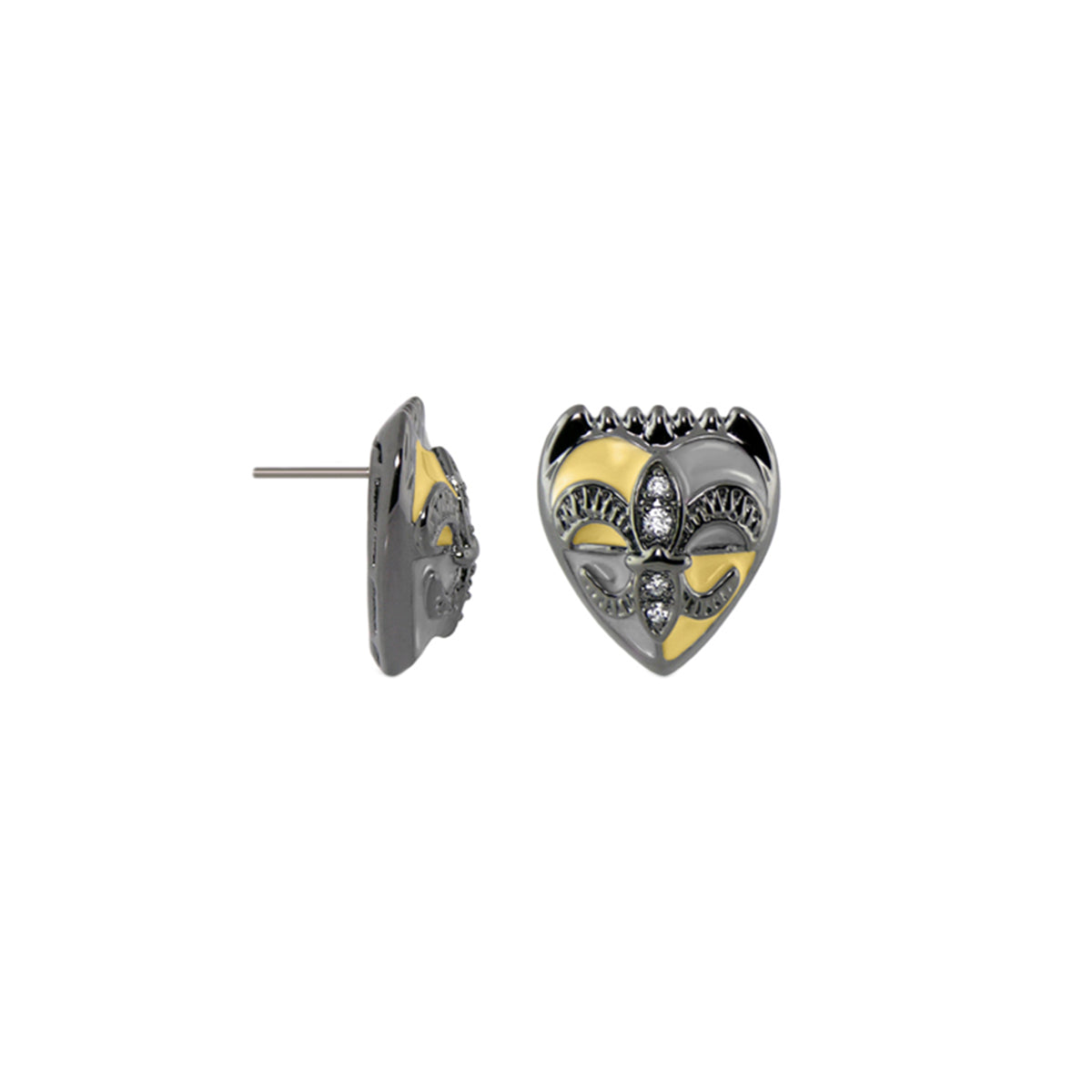Knights of Love Post Earrings