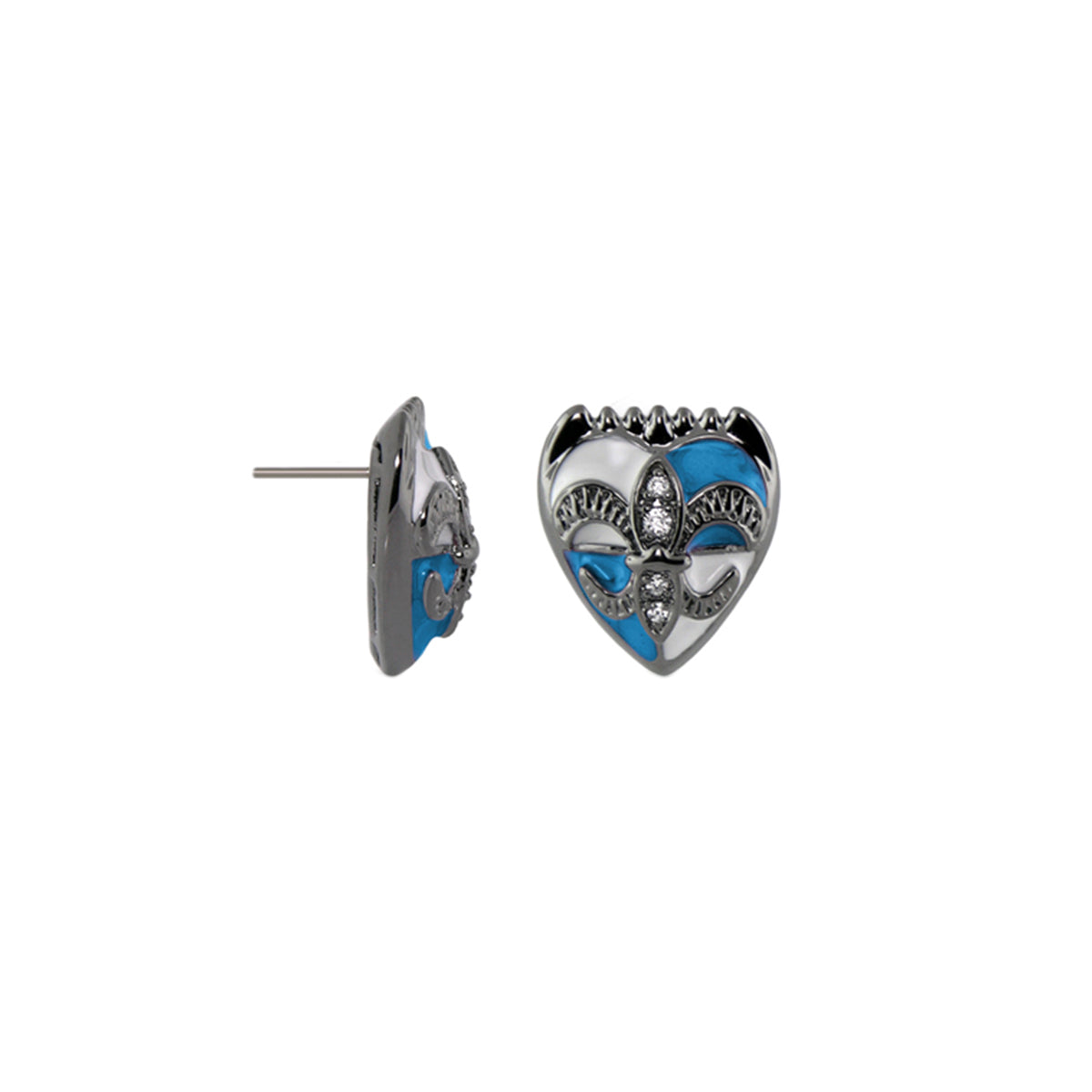 Knights of Love Post Earrings