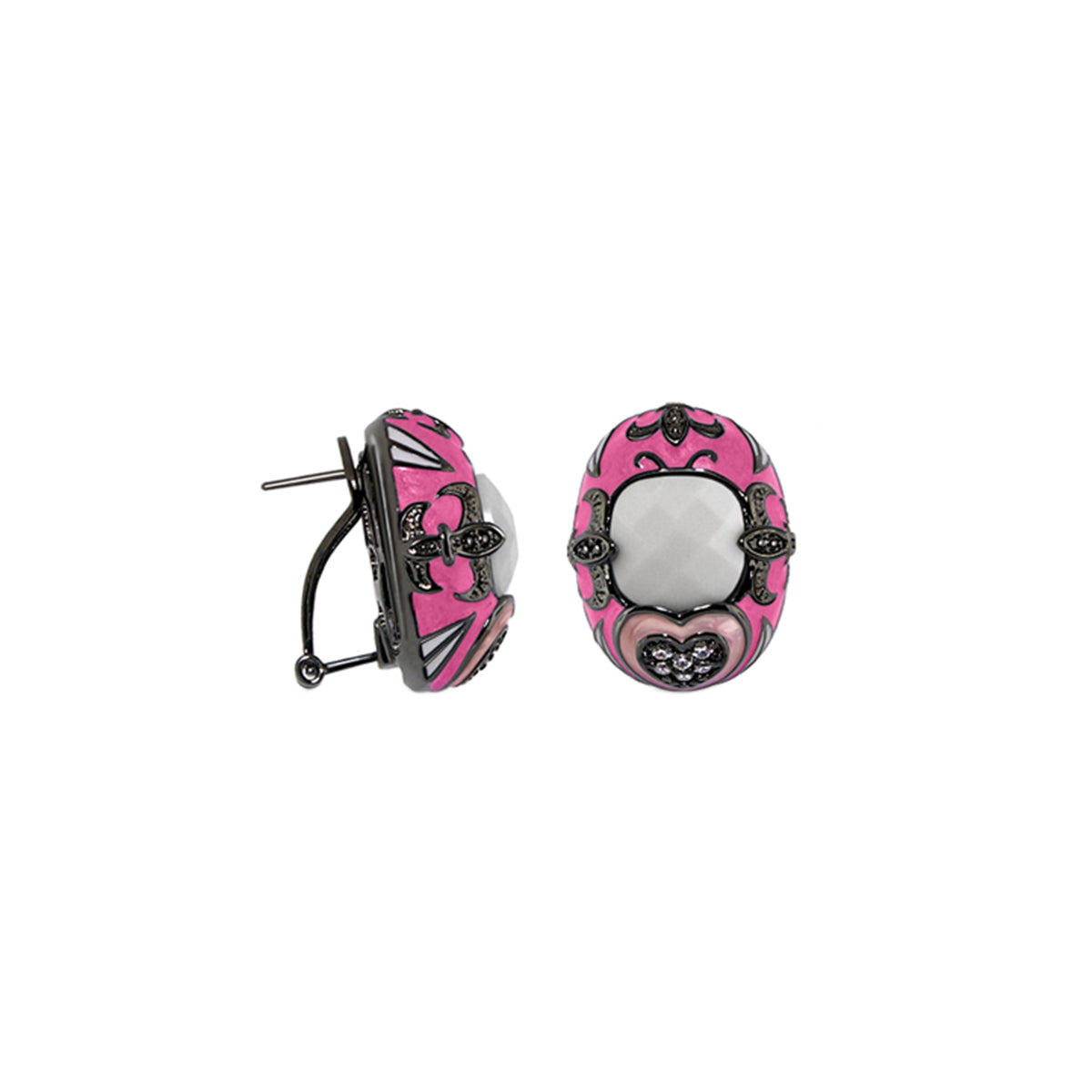 Knights of Love Clip On Earrings