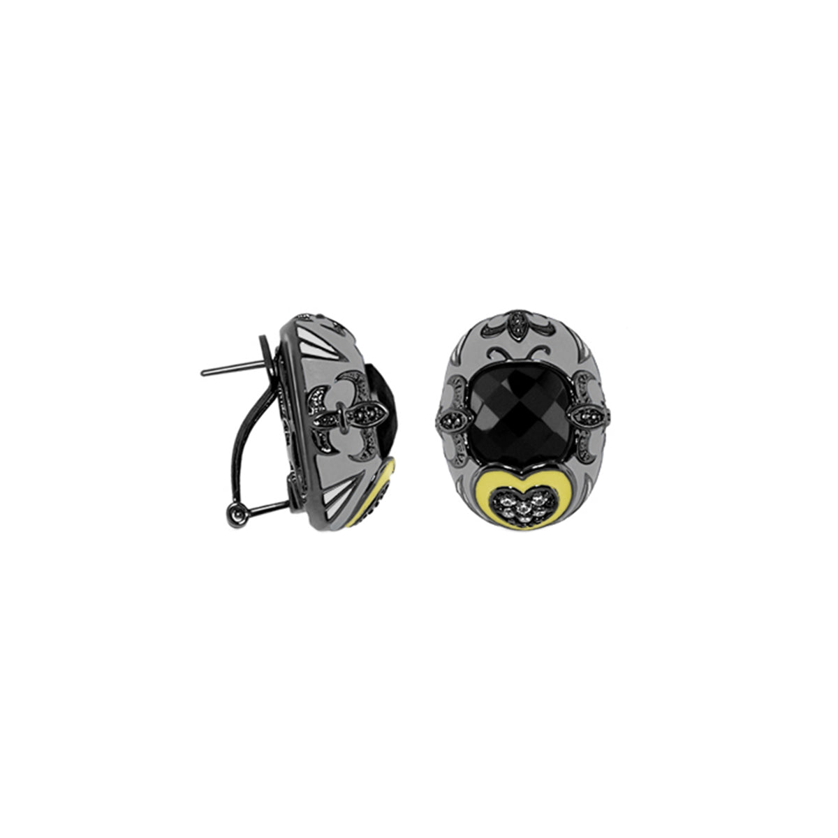 Knights of Love Clip On Earrings