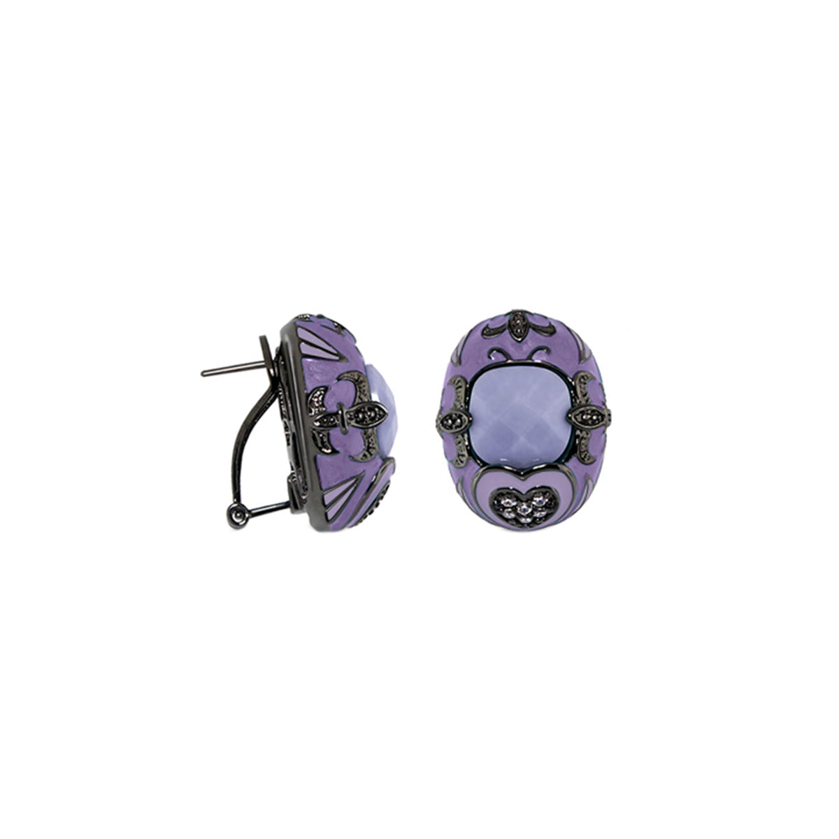 Knights of Love Clip On Earrings