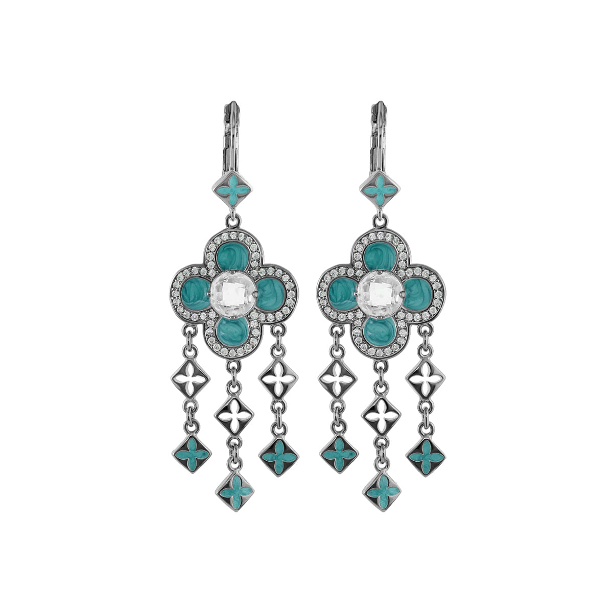 Floral Knight Earrings