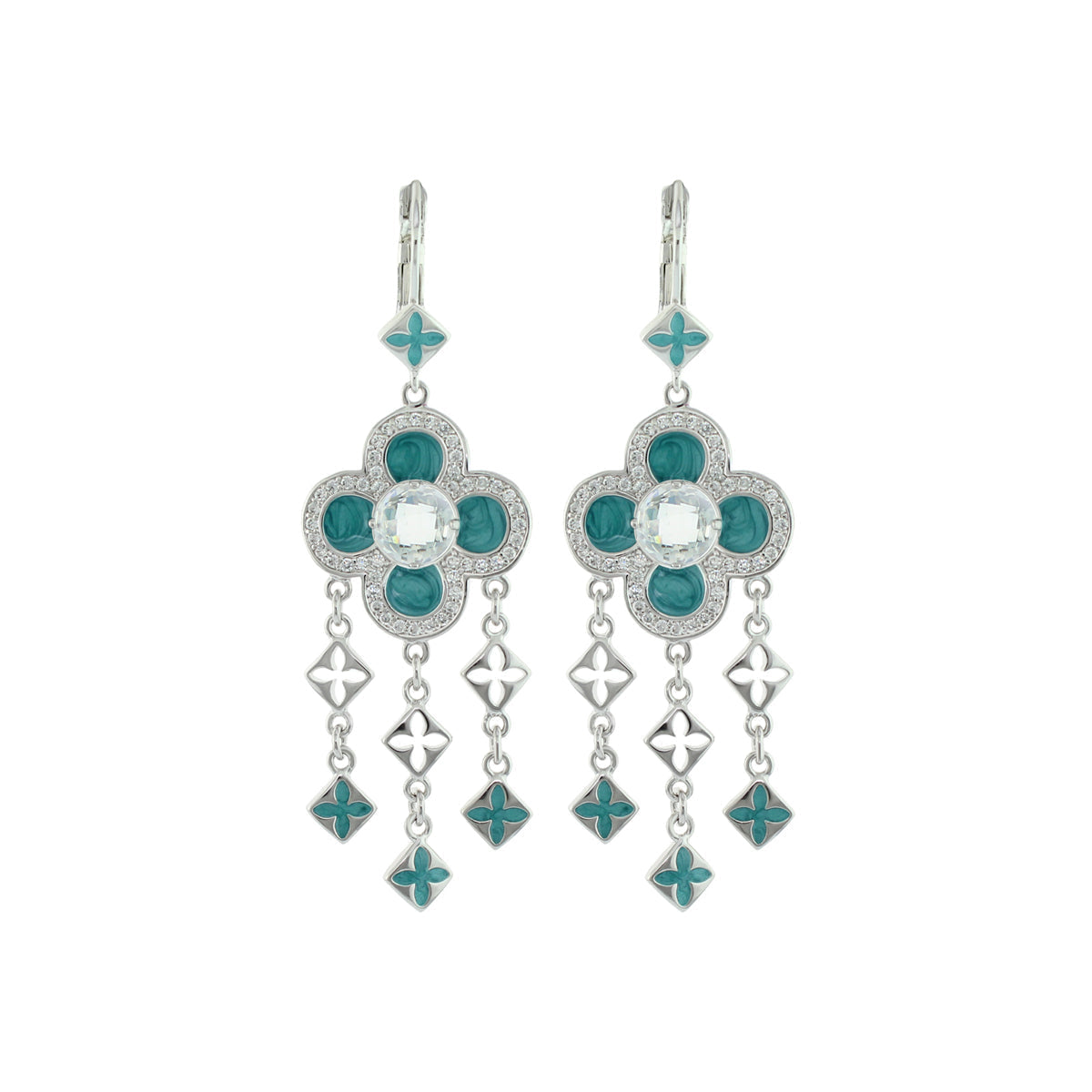 Floral Knight Earrings