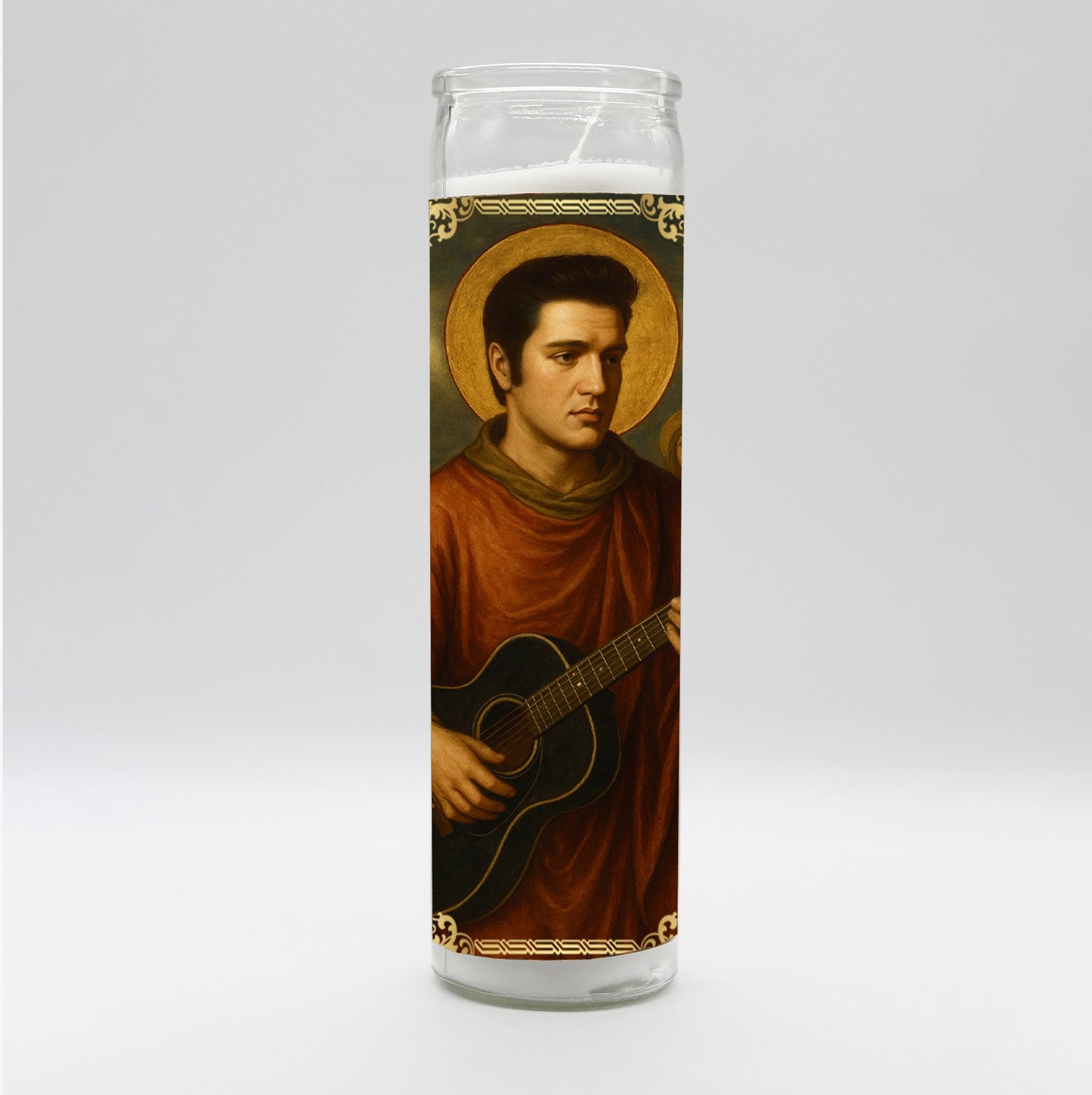 Saint King of Rock n' Roll Renaissance Candle