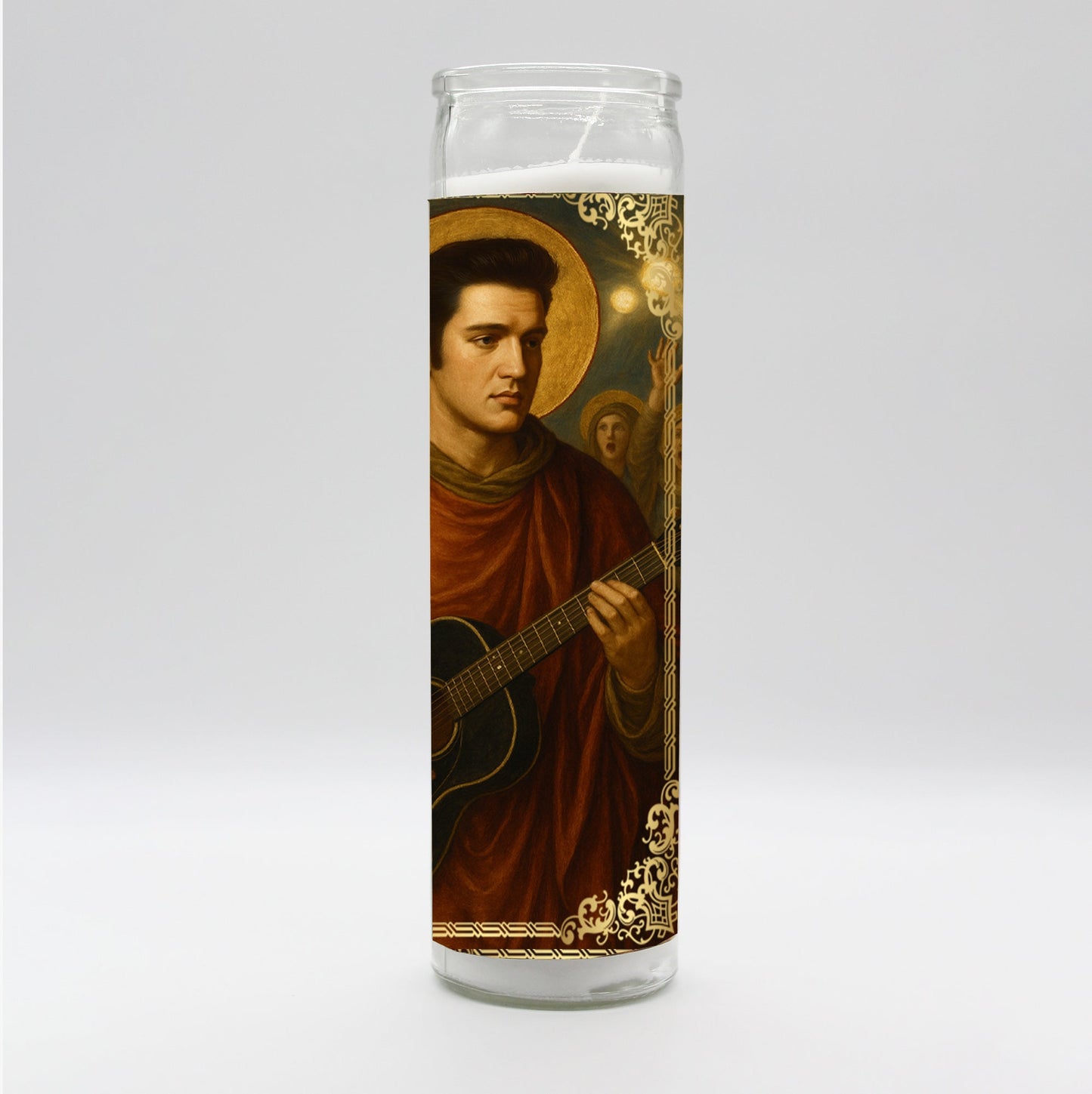 Saint King of Rock n' Roll Renaissance Candle