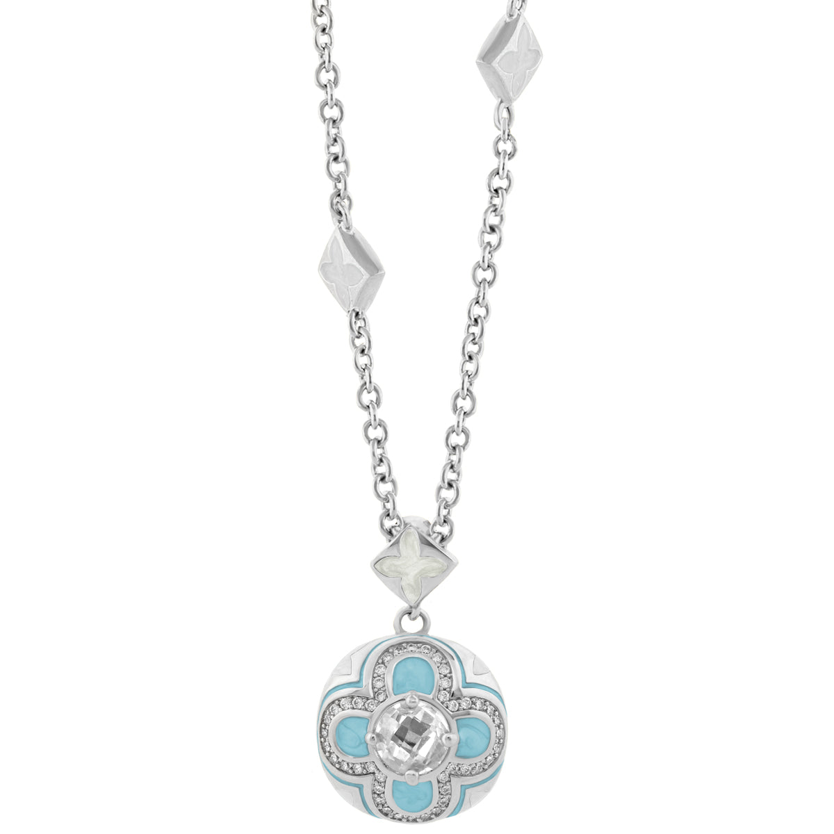 Floral Knight Necklace