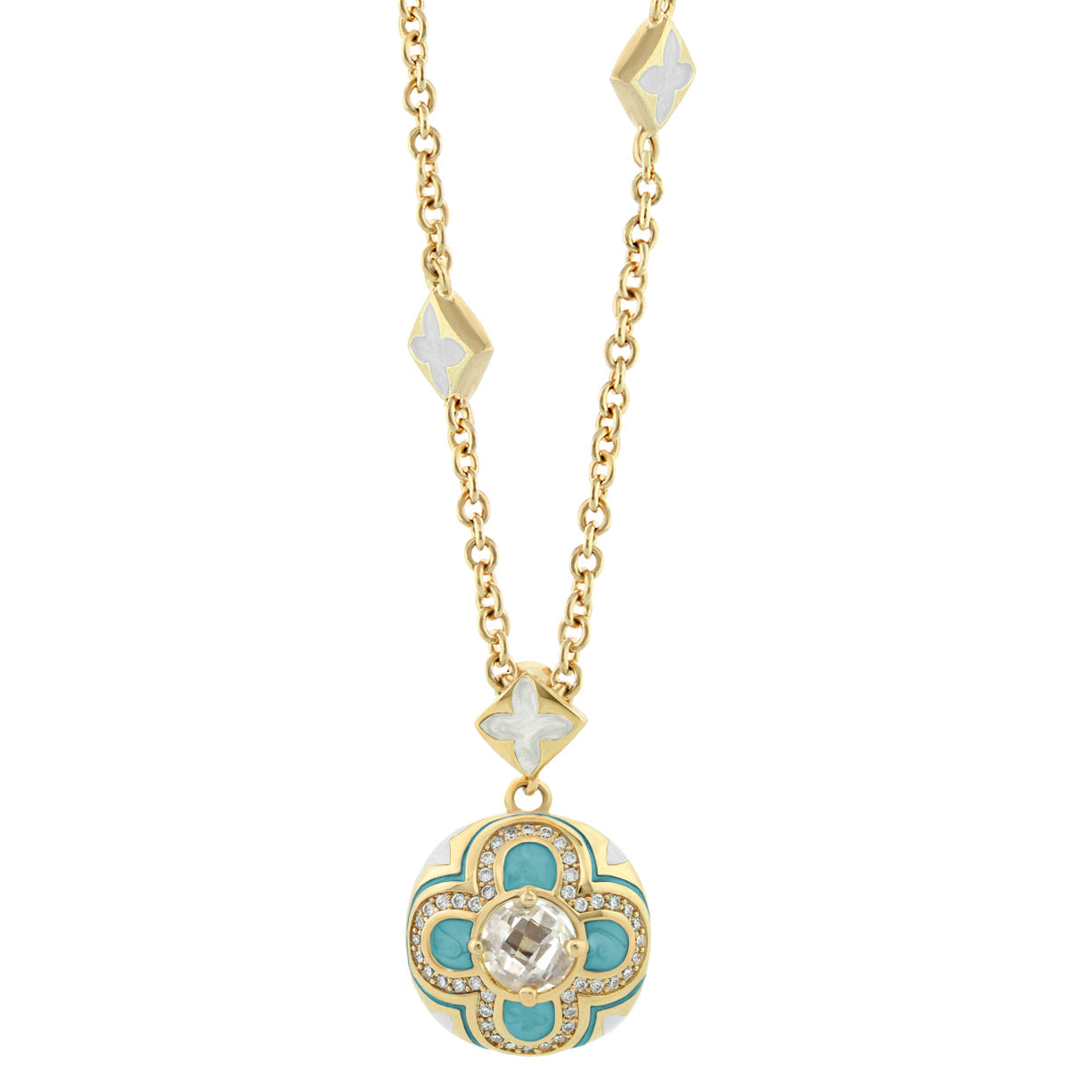 Floral Knight Necklace