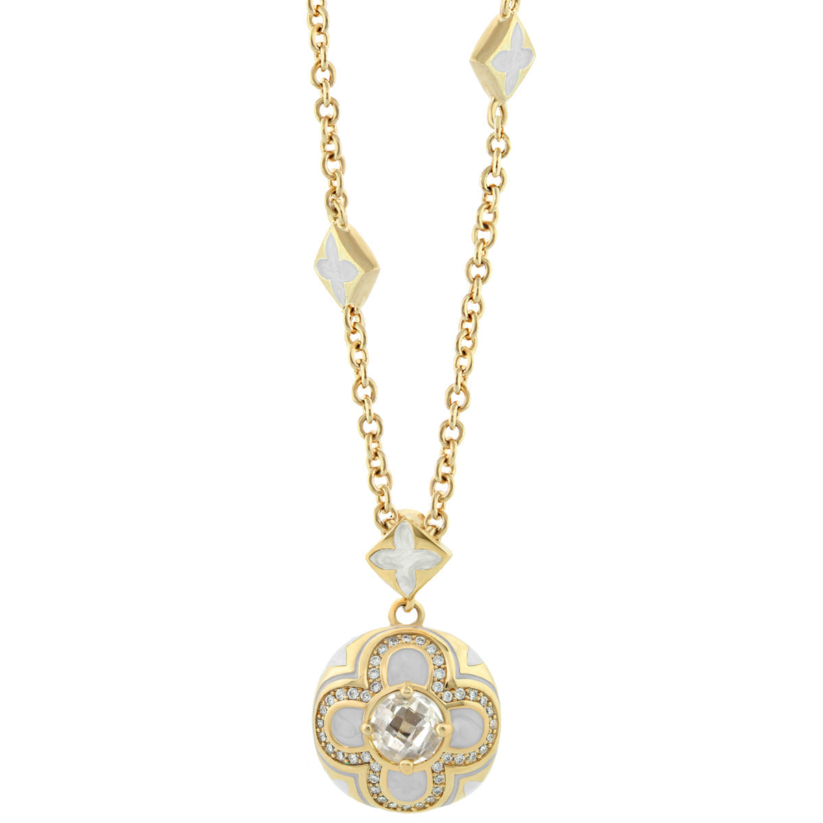 Floral Knight Necklace