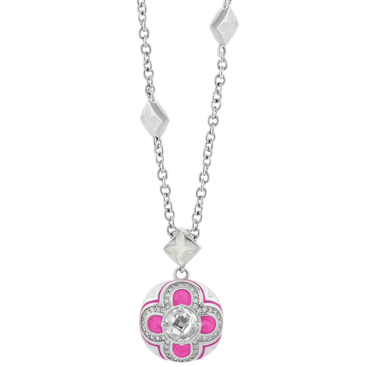Floral Knight Necklace