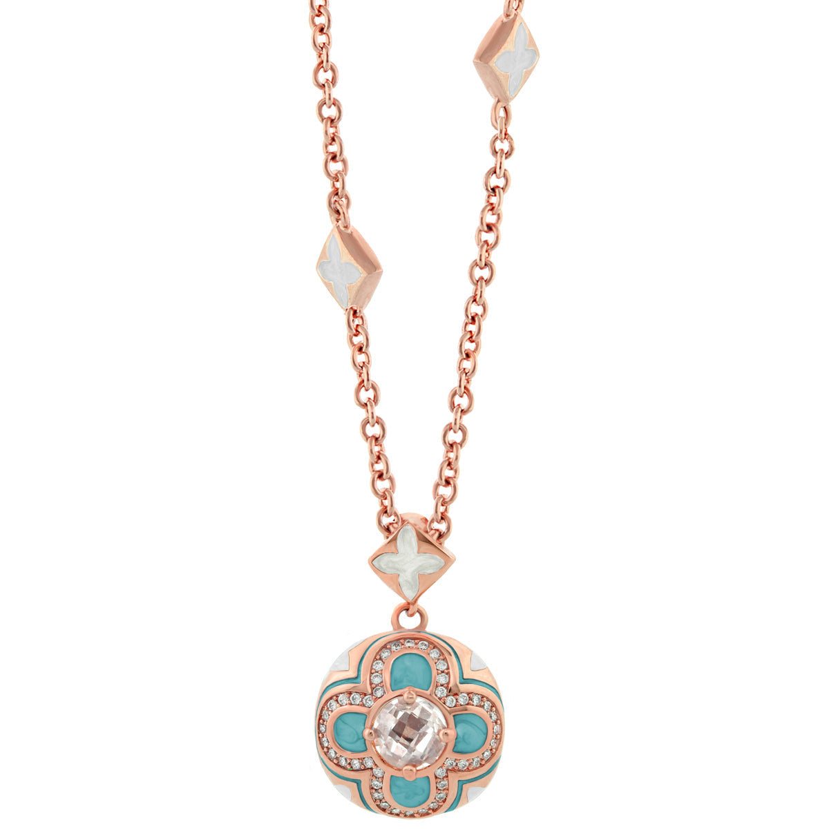 Floral Knight Necklace