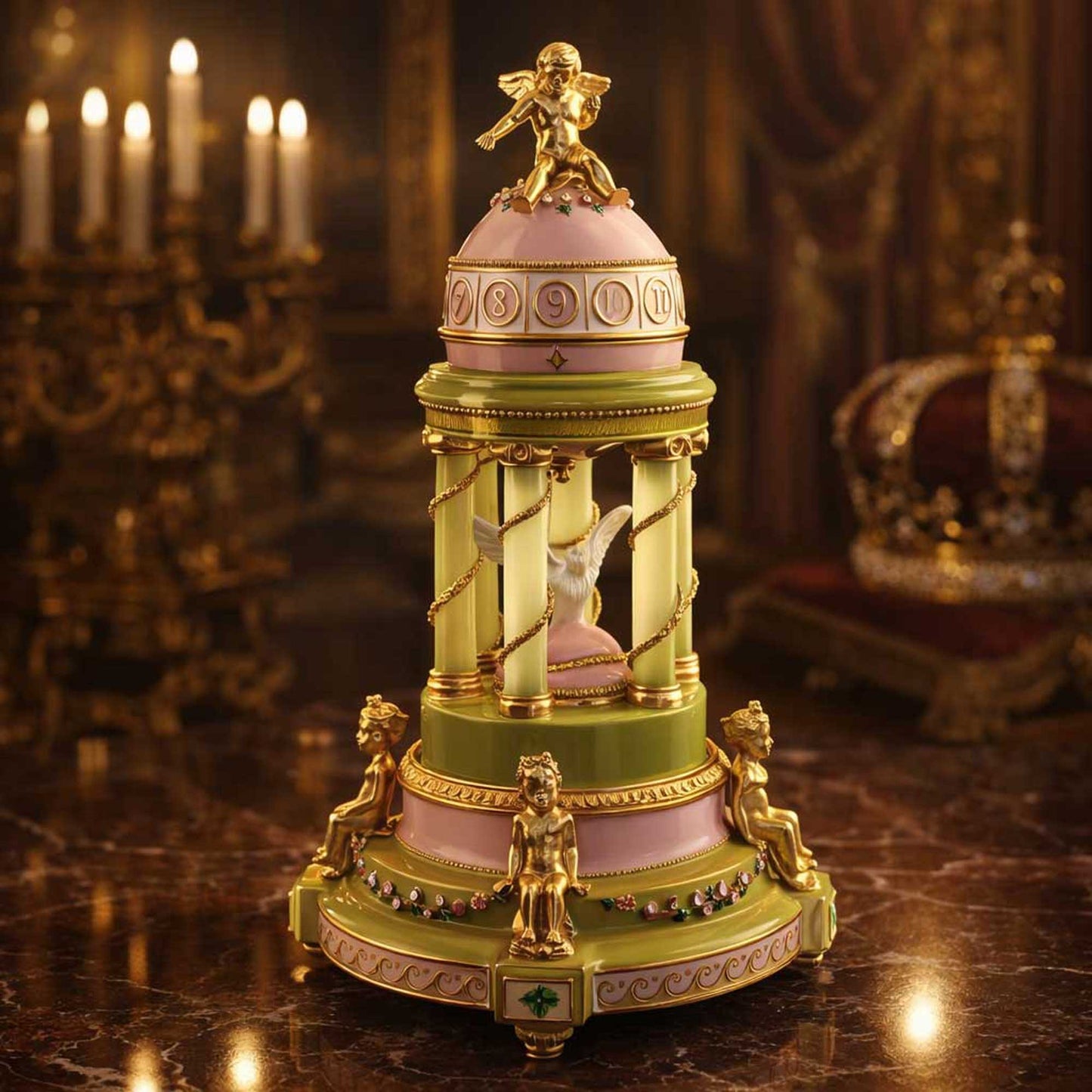 1910 The Colonnade Musical Royal Imperial Easter Egg