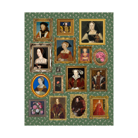 Tudor History Gift: European History Poster